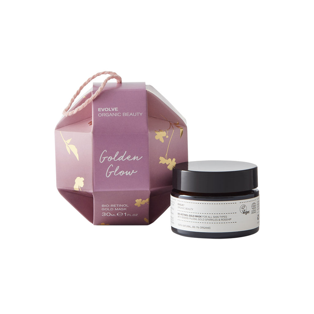 Evolve Organic Beauty free_gift FREE Golden Glow Bauble